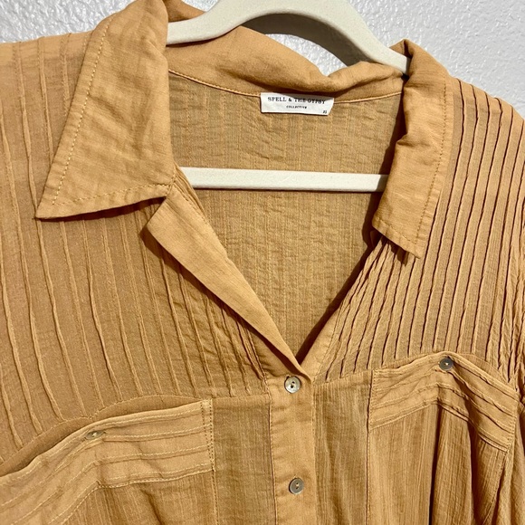 Spell and the Gypsy Linda Blouse in Clay - XS - Picture 7 of 13